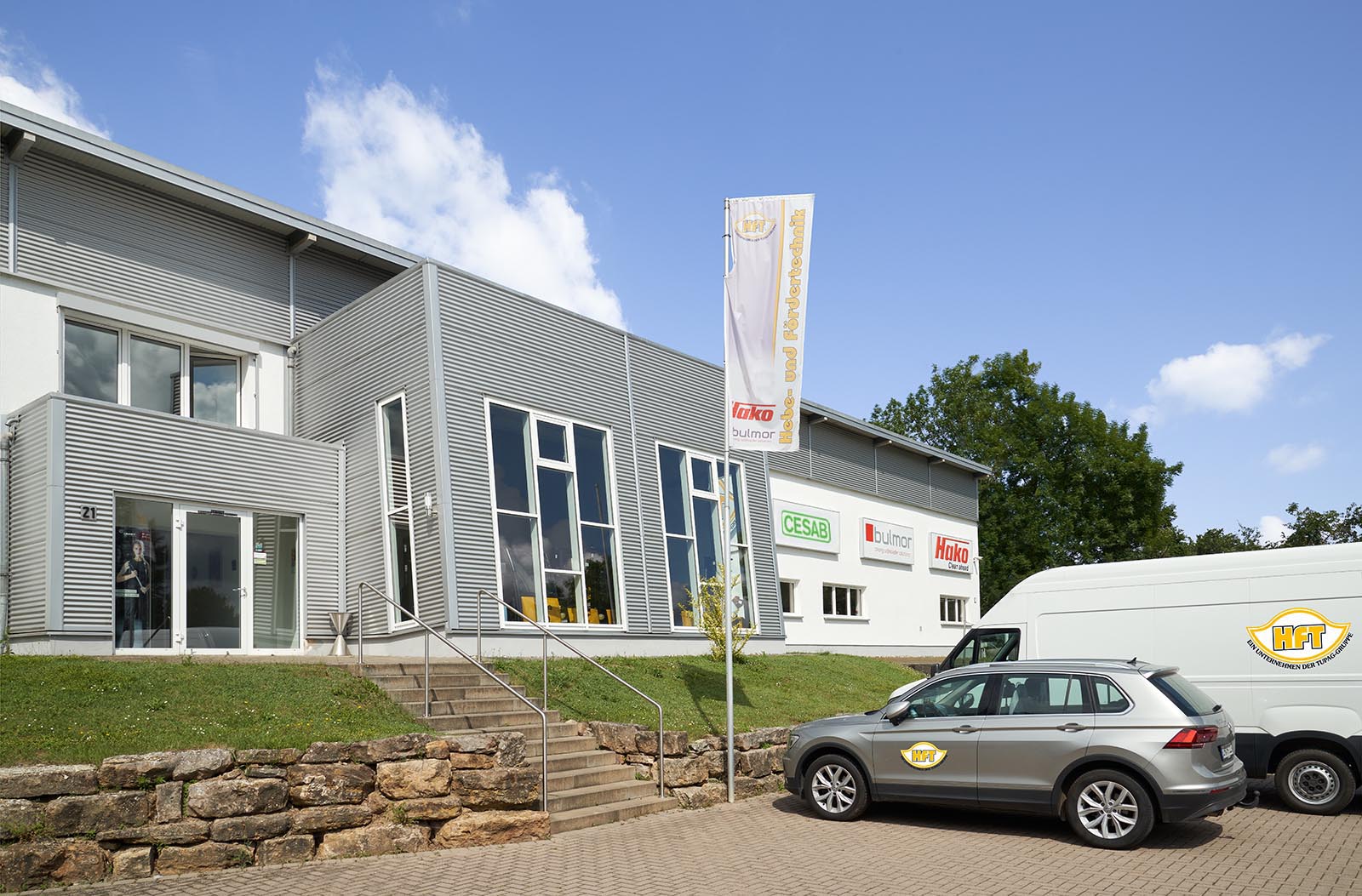HFT GmbH Firmengebäude in Mühlhausen